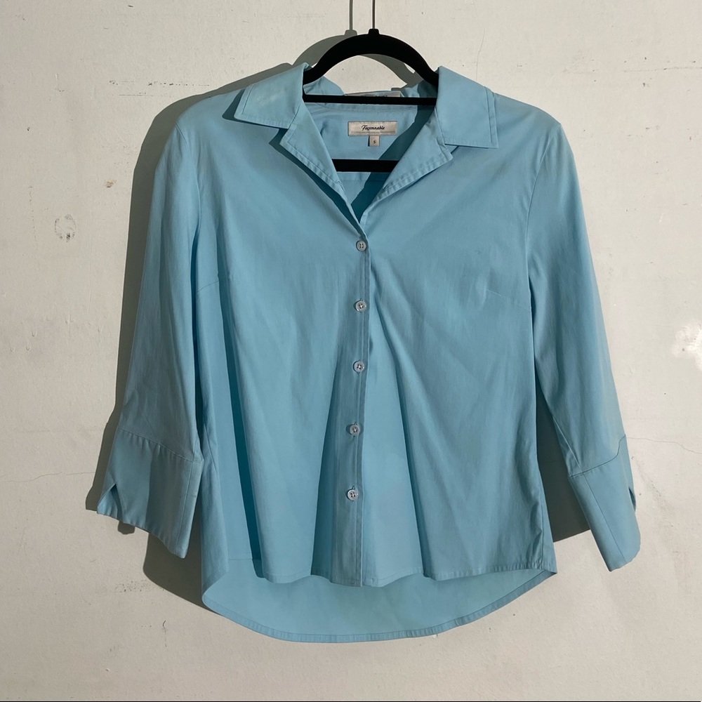 Faconnable Blue Button Down - image 1